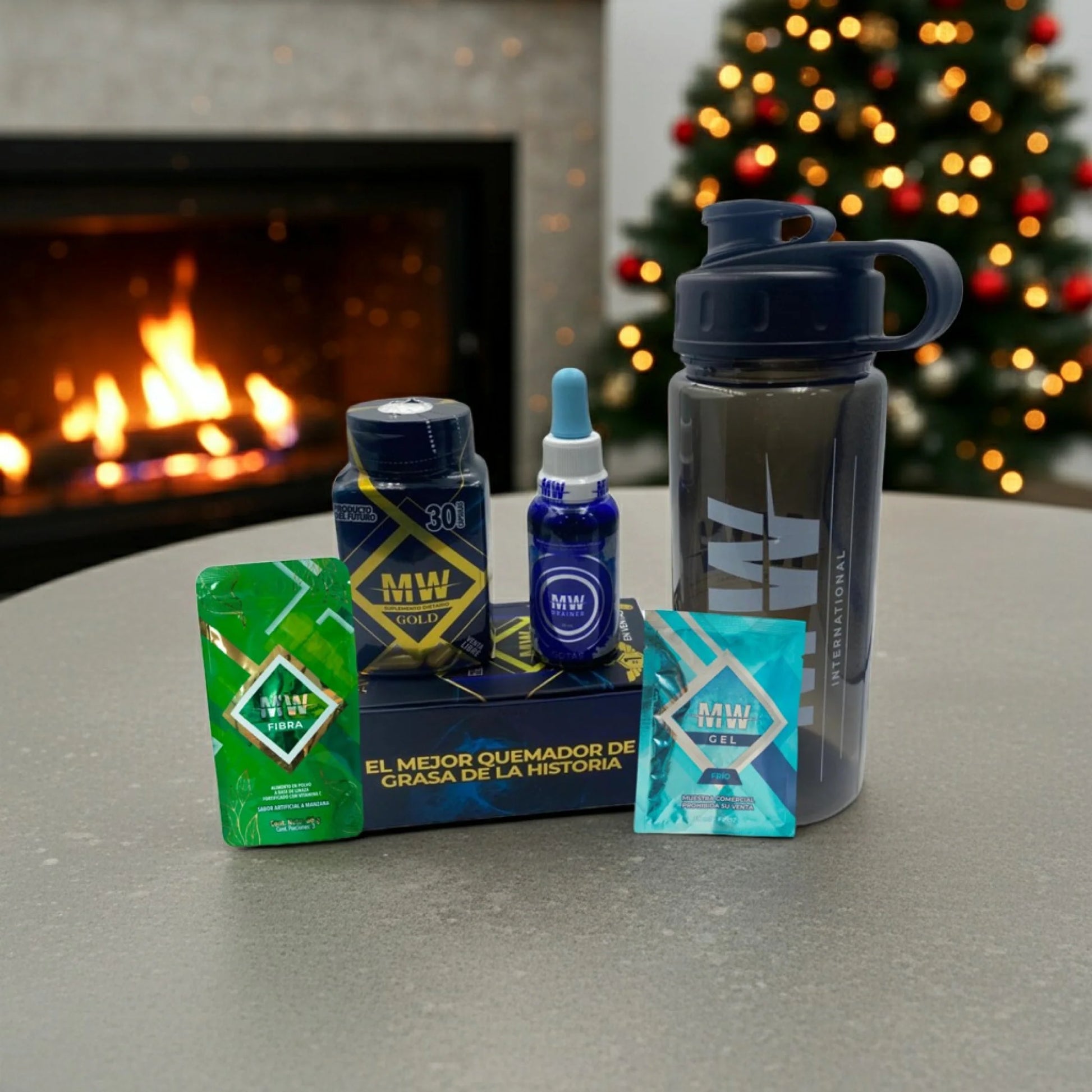 MW GOLD + DRENADOR + TERMO Y 2 SACHETS GRATIS