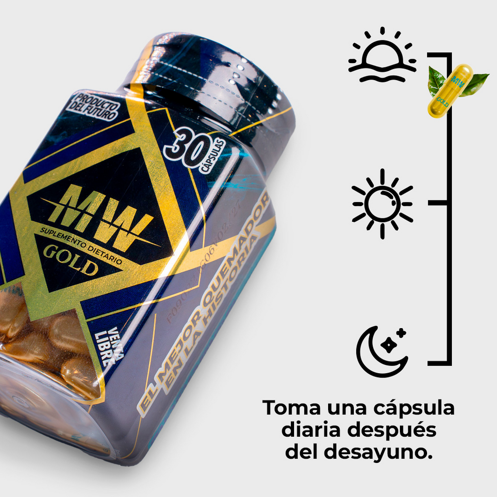 MW GOLD + SACHET DE GEL FRÍO